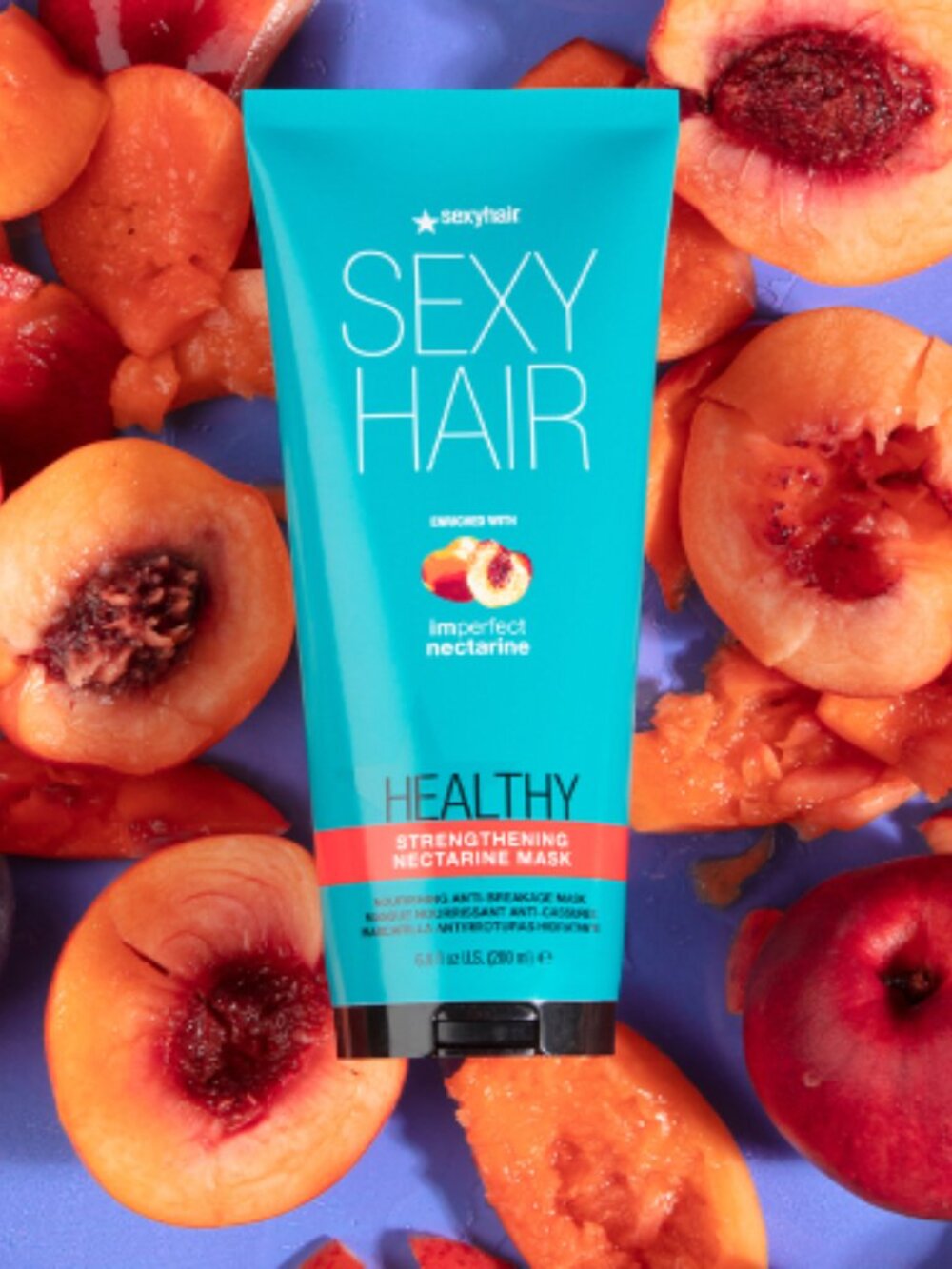 SexyHair Healthy Strengthening Nectarine Hair Mask 6.8 oz Brand New